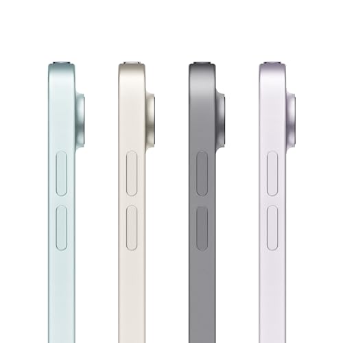 Apple iPad Air de 11 pulgadas (M2): pantalla Liquid Retina, 128 GB, cámara frontal horizontal de 12 MP/cámara trasera de 12 MP, Wi-Fi 6E, Touch ID, duración de batería para todo el día, azul