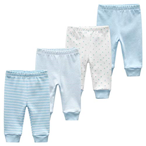 Chamie Newborn Baby Bodysuit 5-Pack Short Sleeve One-Piece Baby Clothes for Boys and Girls