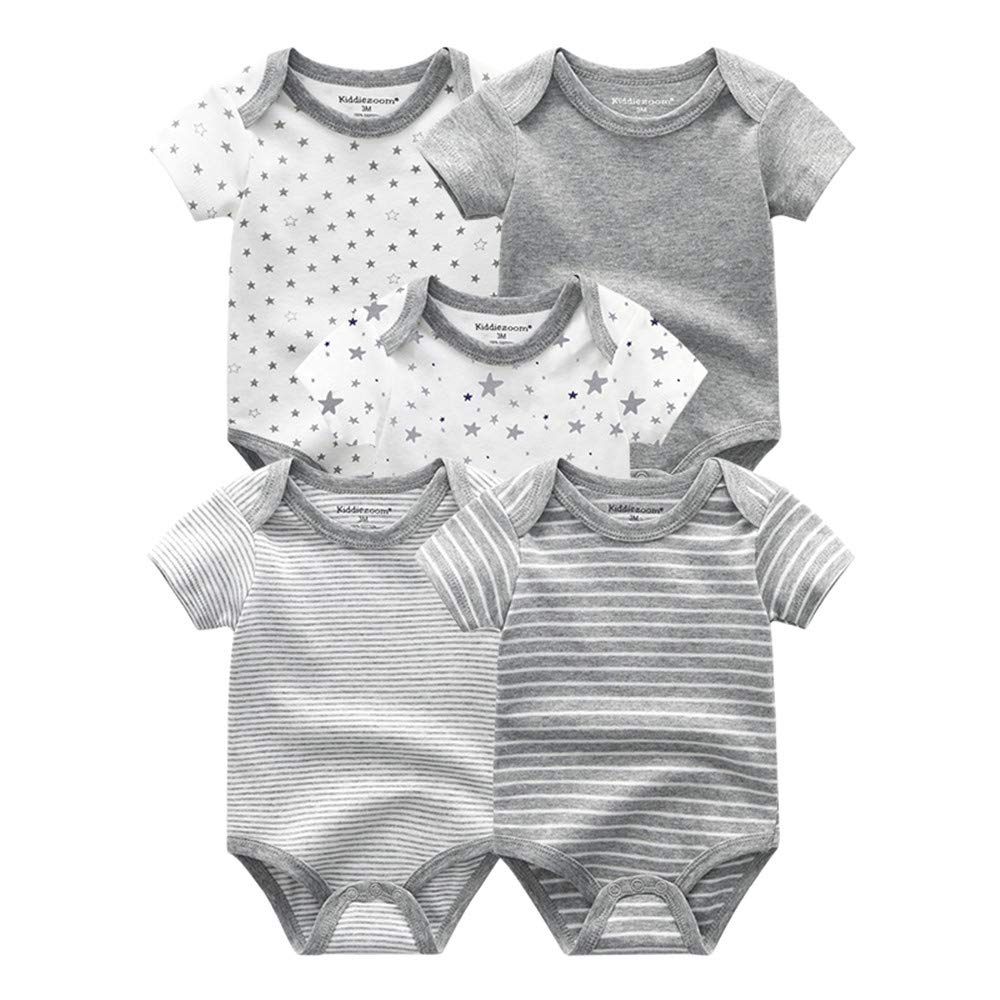 Kiddiezoom Conjunto de ropa unisex Baby Layette Essentials Giftset de 19 piezas para niños recién nacidos
