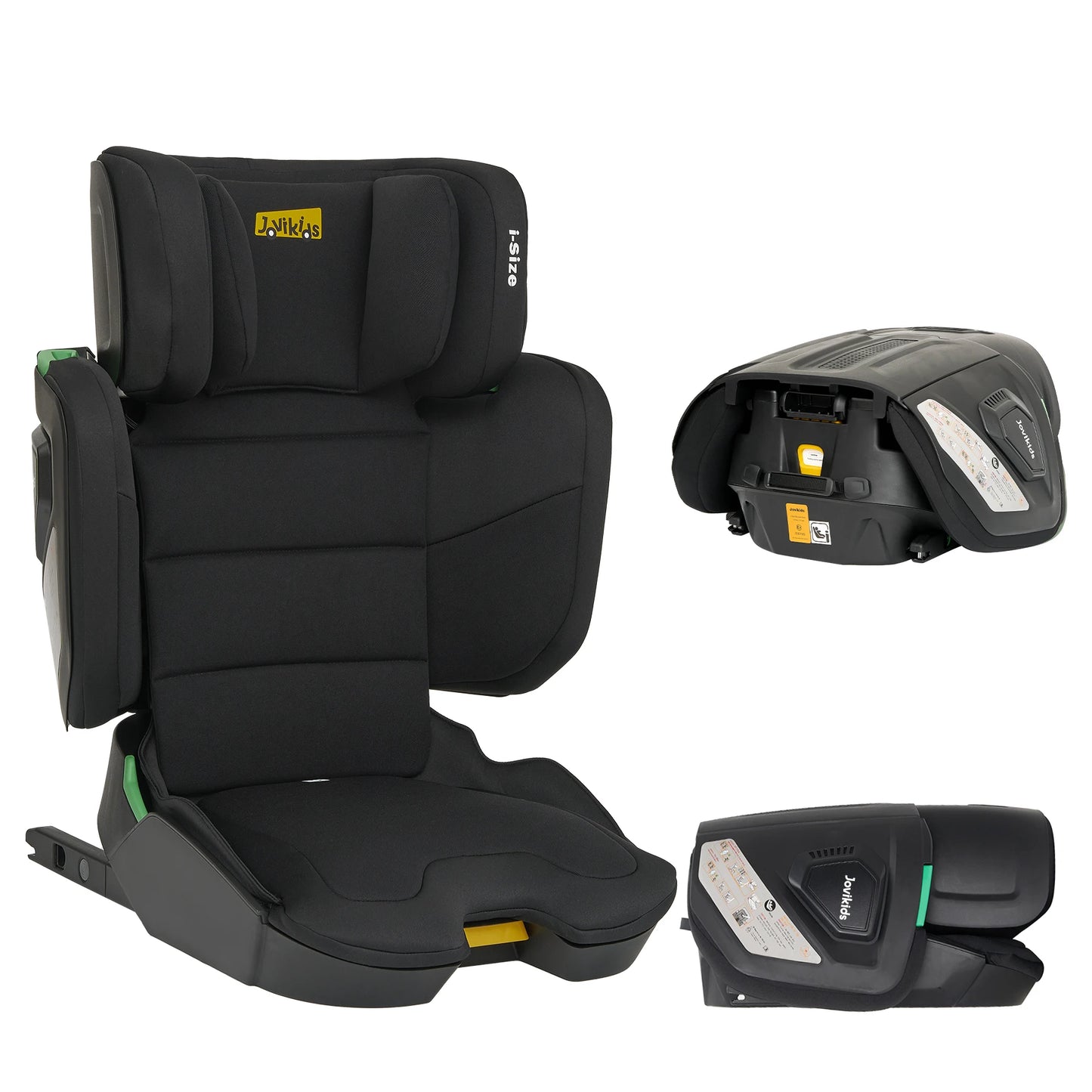 Jovikids Rober Portable Highback Baby Car Seat Booster i-Size 100-150cm