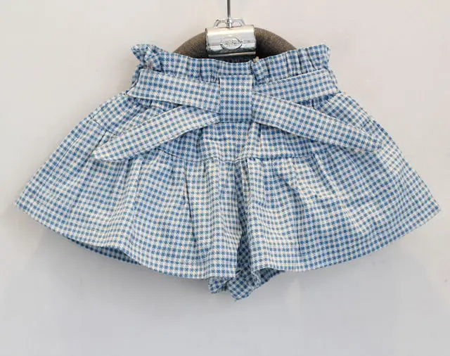Ropa de verano para niñas pequeñas, conjunto de chaleco y pantalones cortos, disfraz para niñas de 0 a 7 años, ropa infantil BC1152