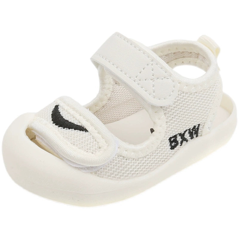 Summer Baby Toddler Shoes Sandals Baby Girl Boys Breathable Mesh Surface Pump 0-3 Years Old Anti-Kick Children's Shoes