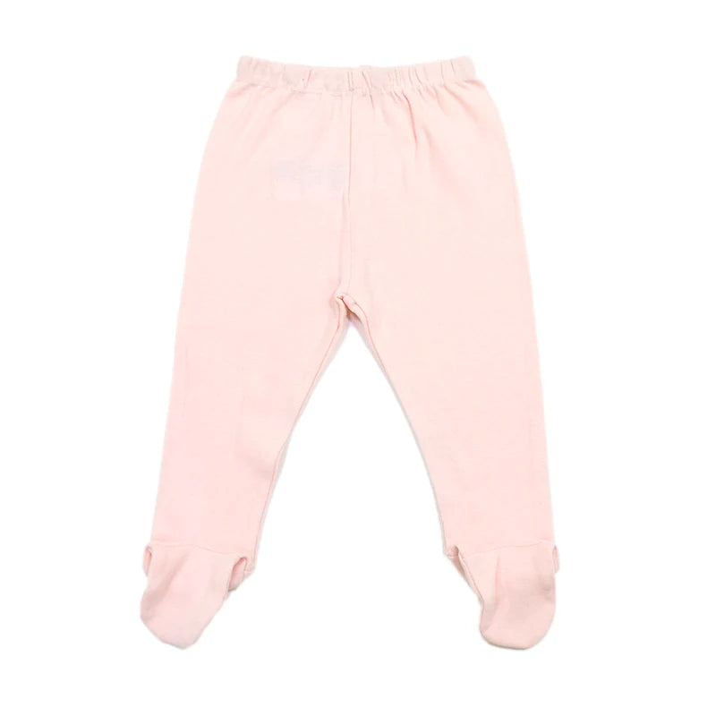 Pantalones de bebé primavera otoño Casual cintura elástica bebés sólidos Unisex recién nacido niños pantalones Infantil niña ropa nueva