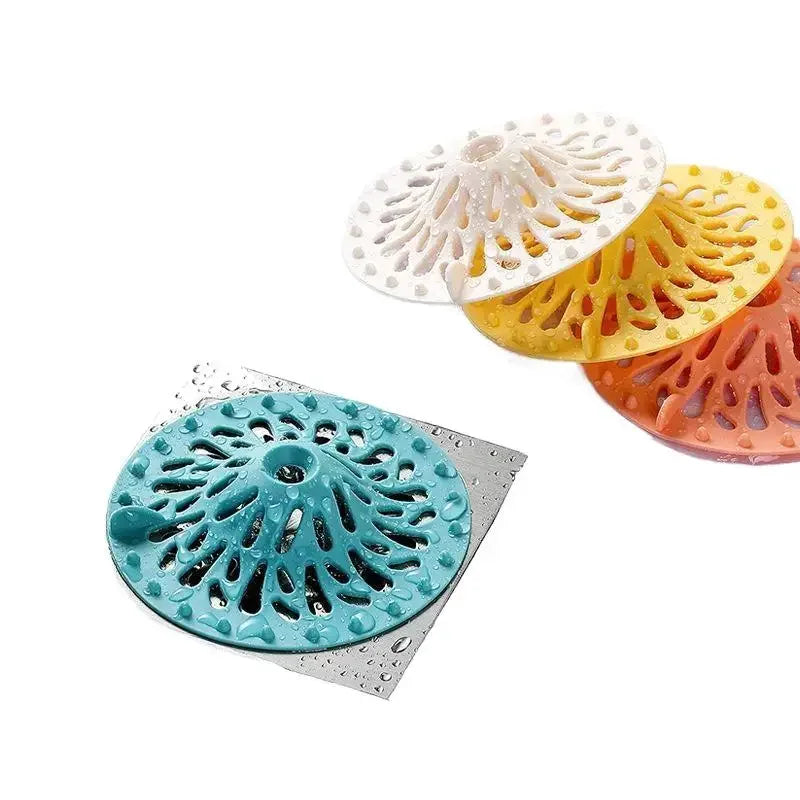 Hair Stopper Catcher Shower Drain Strainer Drainer Kitchen Sink Filter Bathtub Sewer Outfall Filter Cover Bathroom Accessories