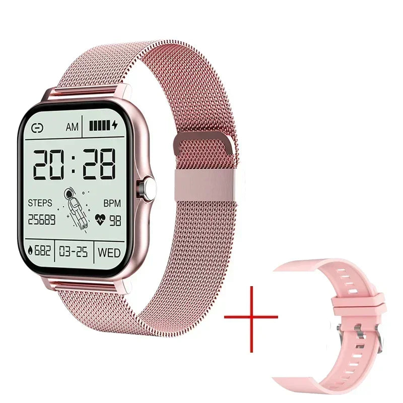 New Smartwatch 1.68" Screen Health Monitoring Watches IP68 Waterproof Sports Fitness Smart Watch for Men Women Reloj Hombre