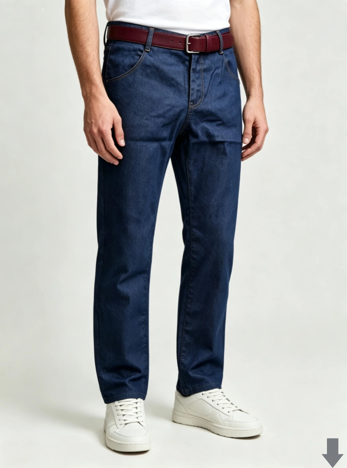 2026 NEW Men Men's Fashion Business Jeans Classic Style Casual Stretch Slim Jean Pants Male Brand Denim Trousers Black Blue Me
