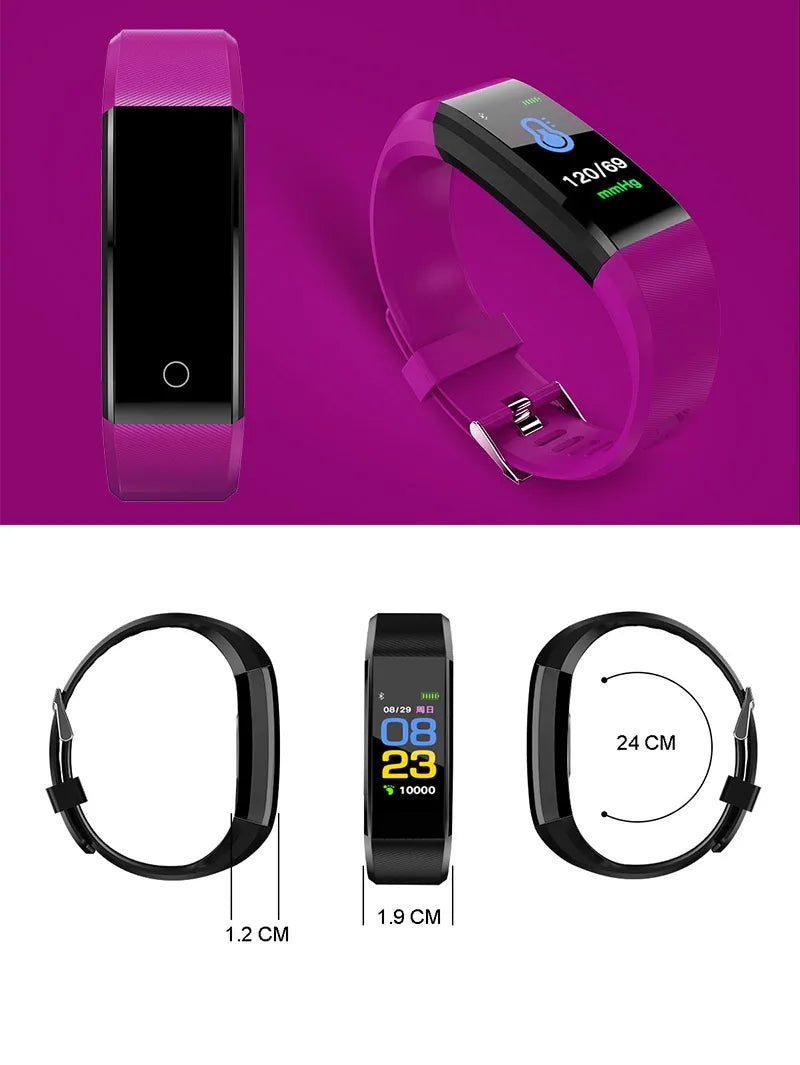 Kids Smart Watch Children Smartwatch Fitness Tracker for Boys Girls Smart Clock Sport Waterproof Colour Screen Child Smart Watch