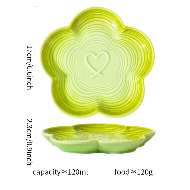 High Aesthetic Ceramic Pet Bowl with Wood Stand, Shallow Dish for Cat Snacks, Cute Bow Knot Pattern, Cat Food Dish,Home Kitchen