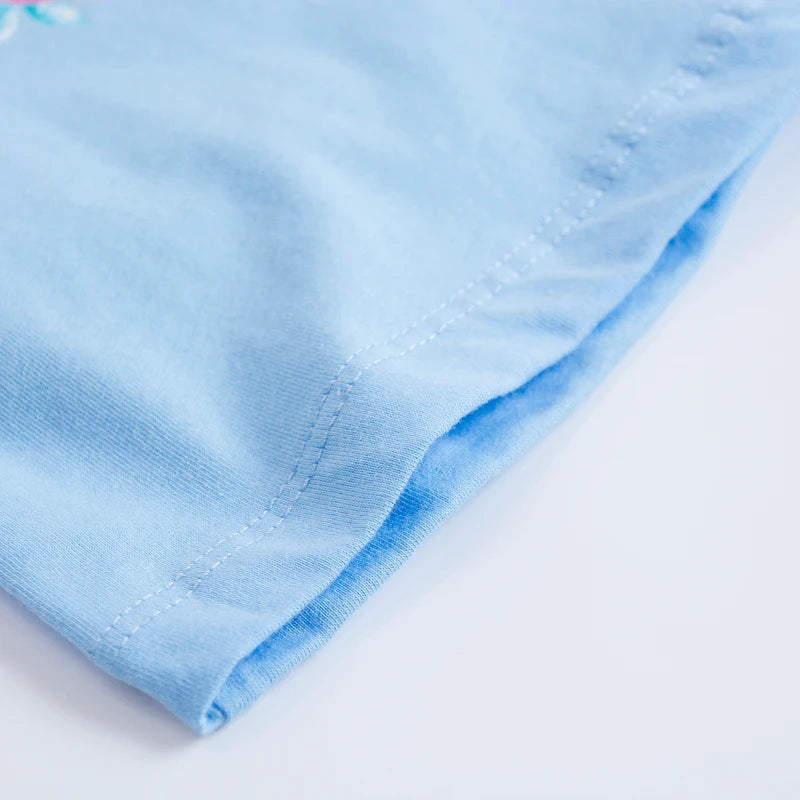 Camiseta para niñas Little maven, estampado de conejo encantador, camisetas para niñas, camisetas, ropa de verano para niños pequeños, camiseta de manga corta