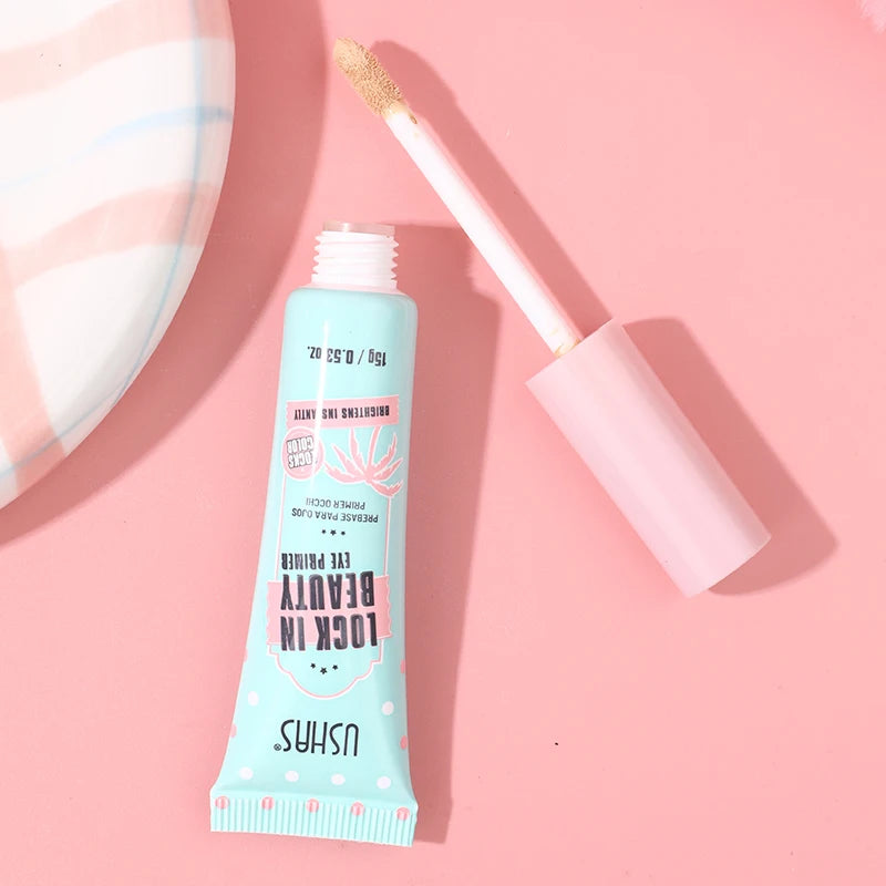 USHAS Eye primer, long-lasting makeup effect, modifies eye skin tone, enhances eye makeup color, and creates perfect eye makeup