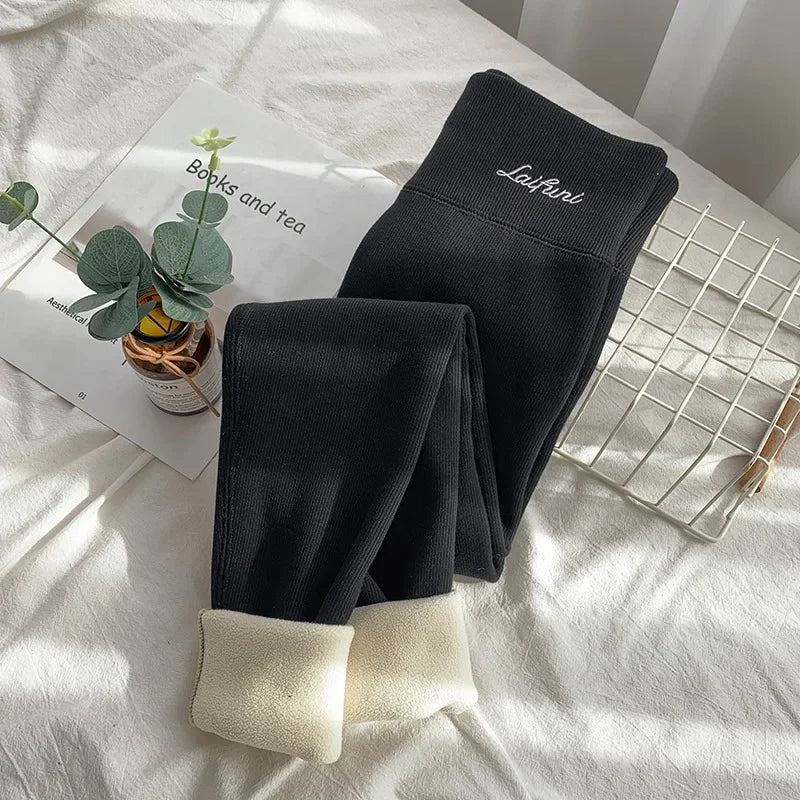 Winter Warm Leggings Women Sexy High Stretch Tight Leggings Casual High Waisted Thermal Pants Thick Leggings Sexy Girl Fitness