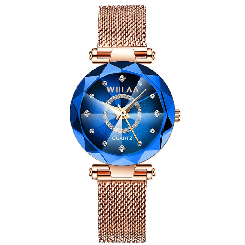 Women Watches 2025 Top Luxury Brand Rhinestone Elegant Ladies Watches Gold Clock Wrist Watches For Women relogio feminino