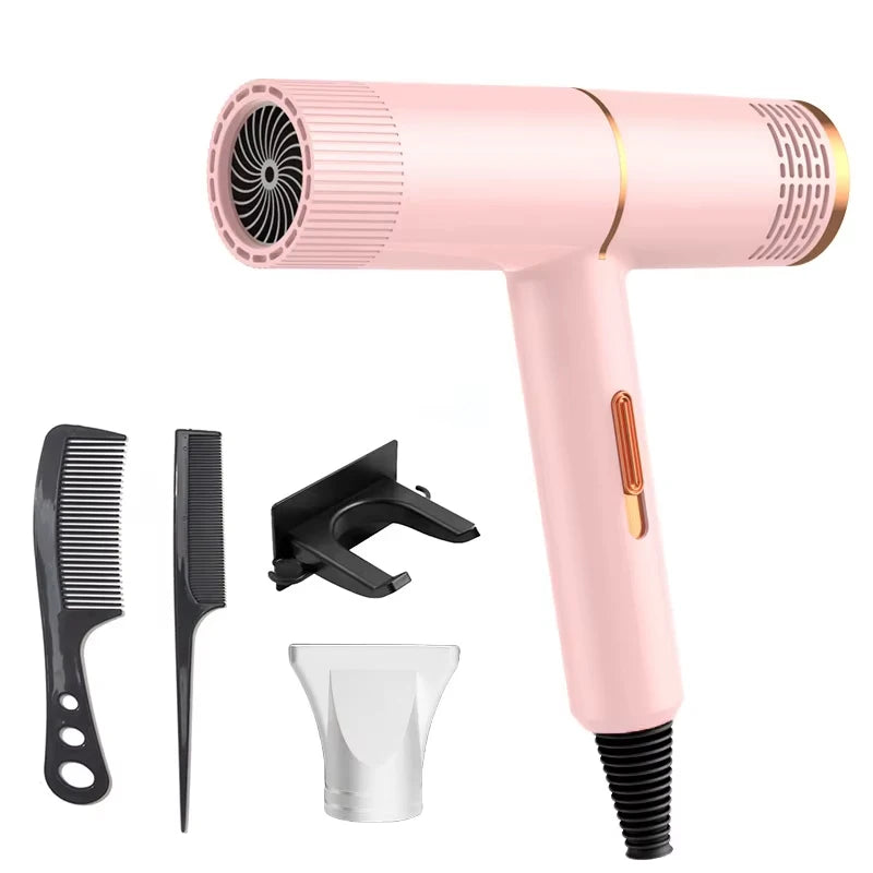 2025 Professional Hair Dryer Negative Ionic Blower High-speed Electricturbine Drier Constant Temperature Quickdrying Hair Tool