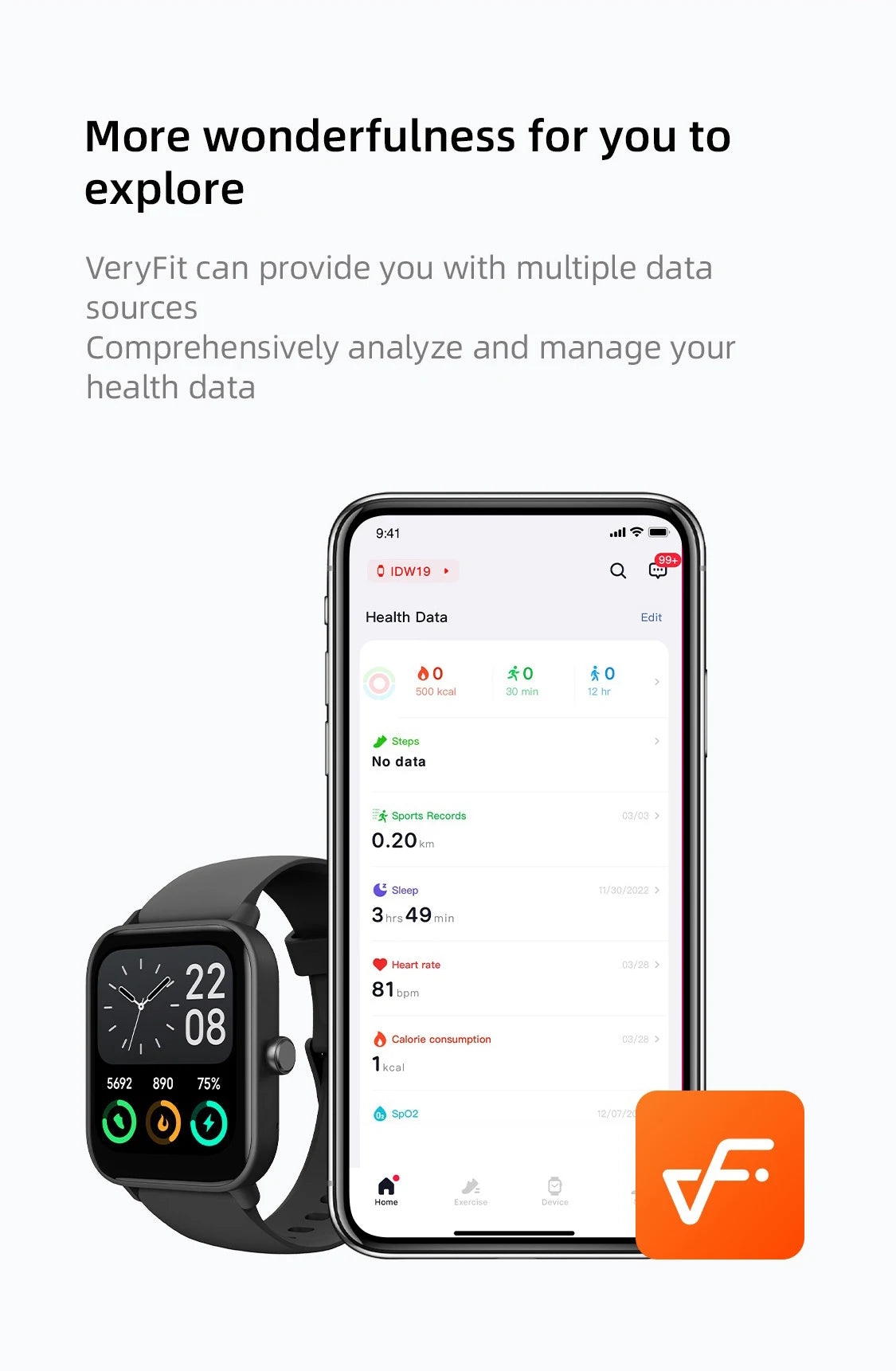 Build-in Alexa Smart Watch IDW19 2024 New For Man Woman 5ATM IP68 Waterproof Bluetooth Call Stress Test Blood Oxygen Heart Rate