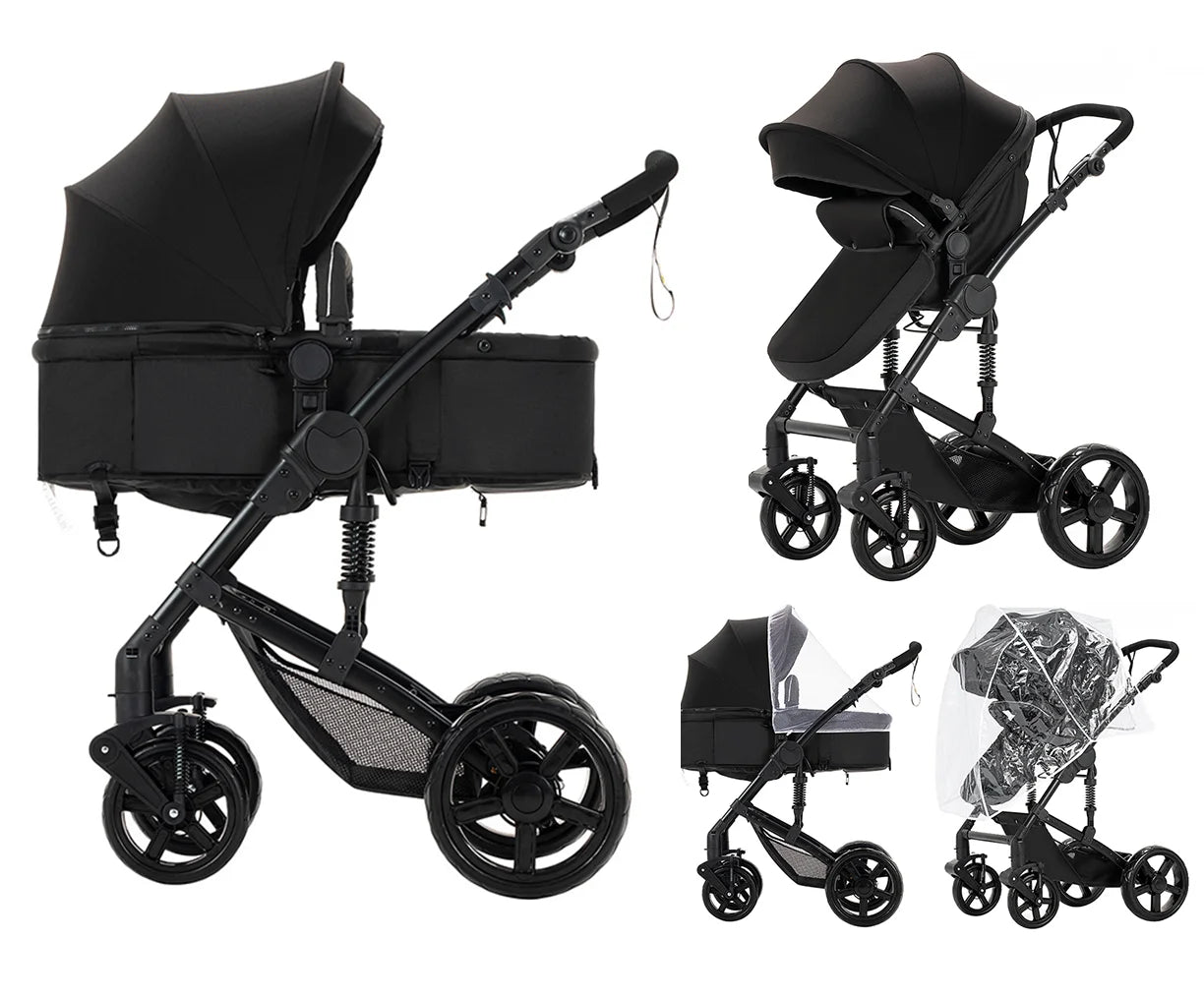 poussette bebe 3 en 1 Baby stroller baby newborn items Baby stroller for newborns Light str oller for newborn baby Free Shippin