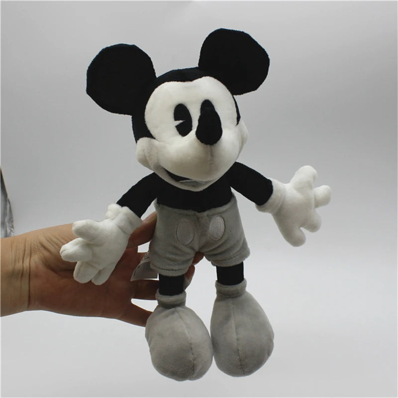 Disney Classic Retro Mickey Mouse And Minnie Mouse Plush Toys Stuffed Soft Doll For Children Birthday Gift