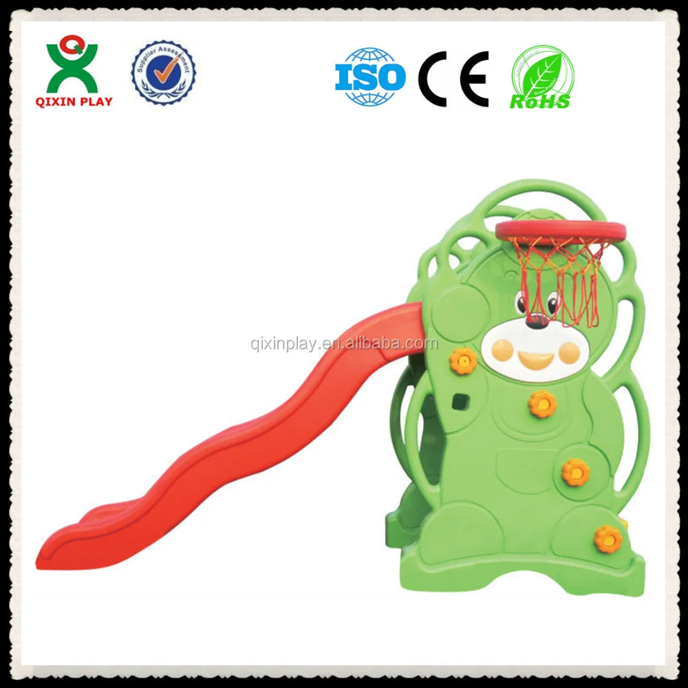 Columpio y tobogán individual para niños de Guangzhou a la venta/ser columpio y tobogán para niños (QX-18161B)
