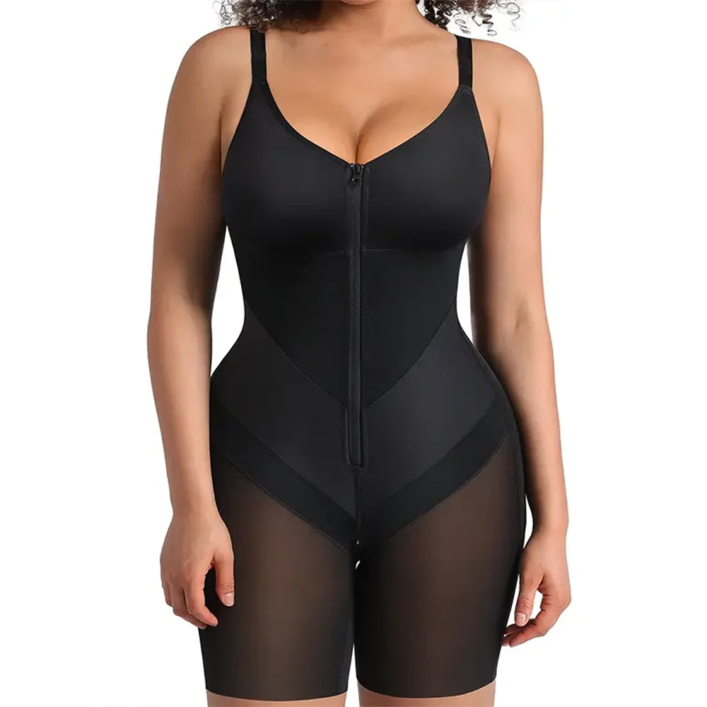 Fajas Colombianas High Compression Shapewear Bodysuit - Tummy Control, Butt Lifter & Postpartum Recovery Body Shaper for Women