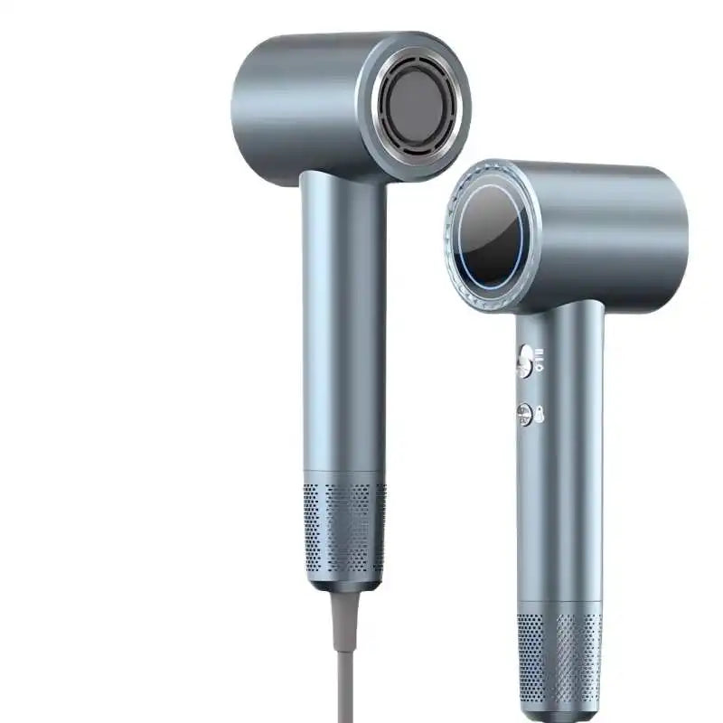 Negative ion and water ion hair dryer, high airflow for home use, 8 drying modes, deep conditioning for frizzy hair.