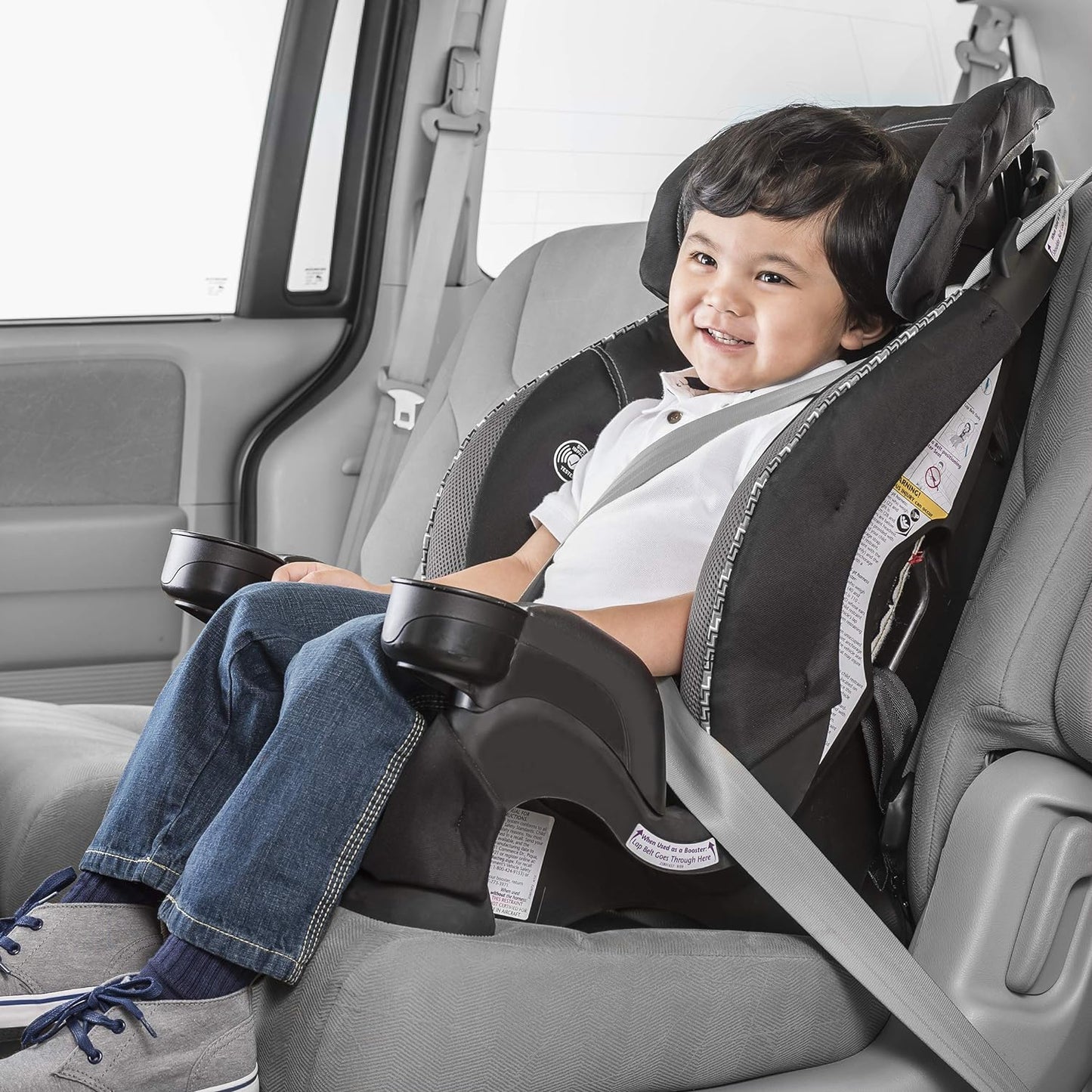 Chase Sport Harnessed Booster Car Seat, Jayden 18X18.5X29.5 Inch (Pack of 1)
