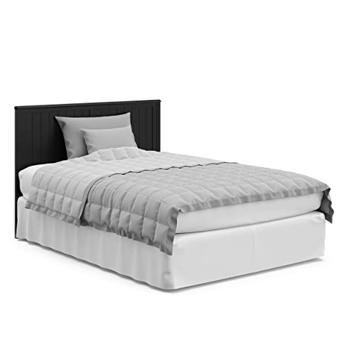 Graco Hadley Cuna convertible 5 en 1 con cajón (negro) - Combo, incluye almacenamiento de guardería de tamaño completo, se convierte de cuna de bebé a cama para niños pequeños, sofá cama