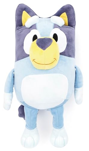 Jay Franco Bluey Plush Pillow Buddy - Super Stuffed Soft Character Pillow - Polyester Microfiber, 19 Inches