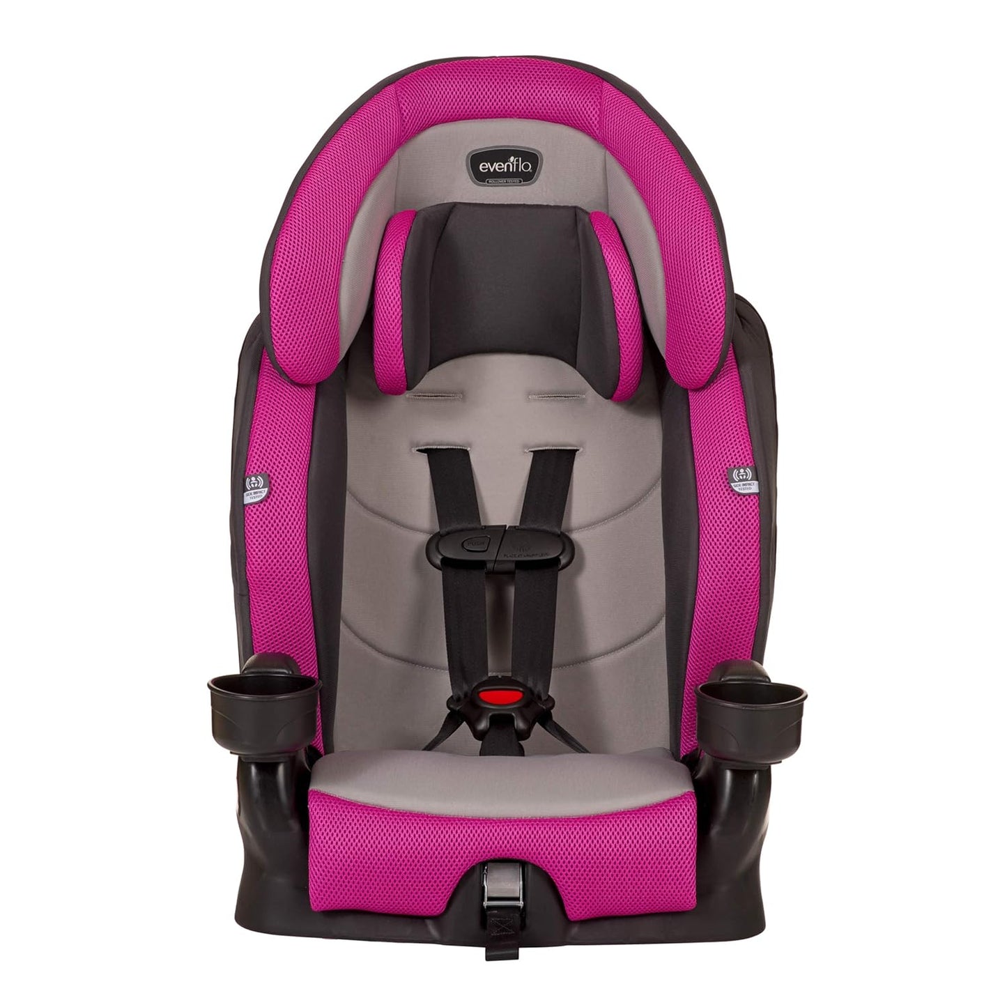 Chase plus 2-In-1 Booster Car Seat (Geneva Pink)