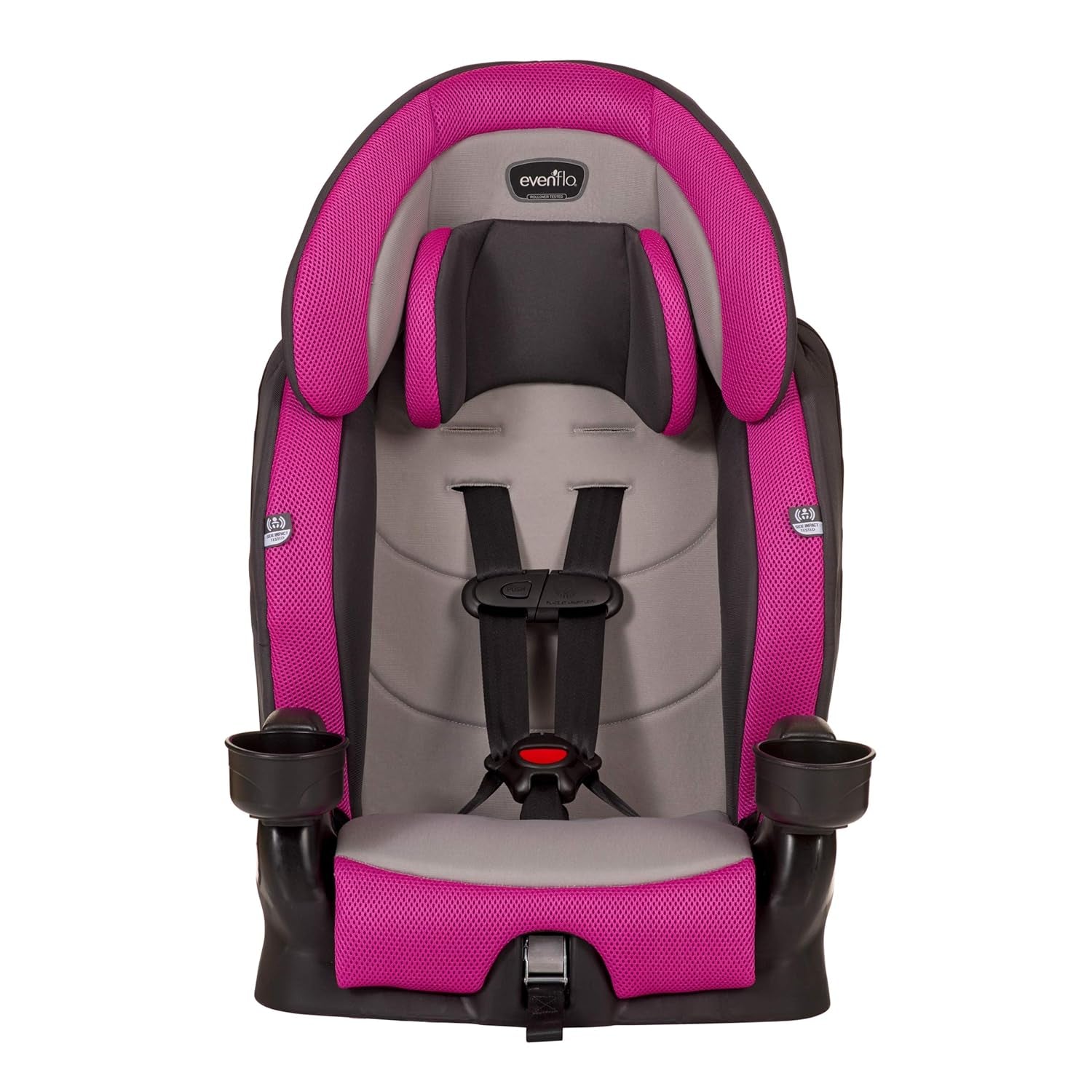 Chase plus 2-In-1 Booster Car Seat (Geneva Pink)