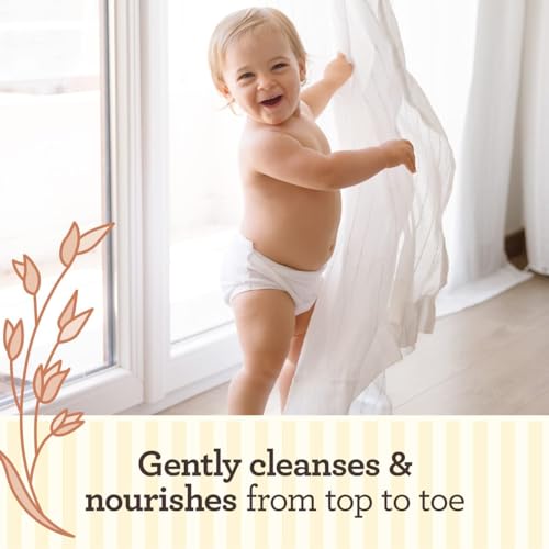 Aveeno Baby Gentle Bath Wash & Shampoo, Hypoallergenic, Tear-Free, 18 Fl Oz (Pack of 3)