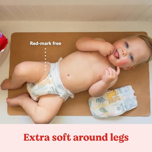 Huggies Size 3 Diapers, Little Movers Baby Diapers, Size 3 (16-28 lbs), 156 Count (6 packs of 26)