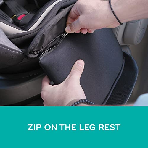 Evenflo Revolve360 Extend All-in-One Rotational Car Seat with Quick Clean Cover (Rockland Green)