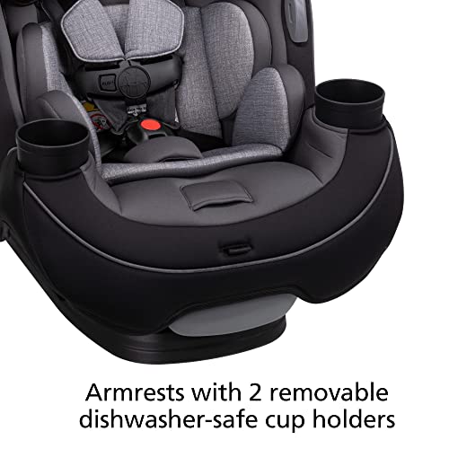 Safety 1st Grow and Go All-in-One Convertible Car Seat, Rear-facing 5-40 pounds, Forward-facing 22-65 pounds, and Belt-positioning booster 40-100 pounds, Aqua Pop, 1 Count (Pack of 1)