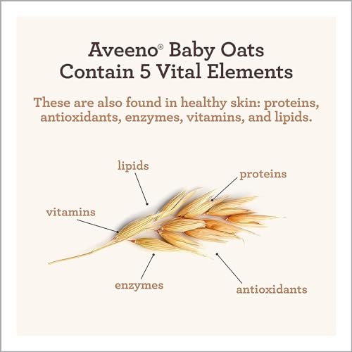 Aveeno Baby Gentle Bath Wash & Shampoo, Hypoallergenic, Tear-Free, 18 Fl Oz (Pack of 3)