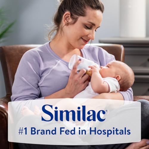 Fórmula infantil Similac Pro-Total Comfort con hierro, fórmula suave y fácil de digerir, con 2'-FL HMO para apoyo inmunológico, sin OGM, fórmula en polvo para bebés, lata de 29.8 oz, paquete de 6