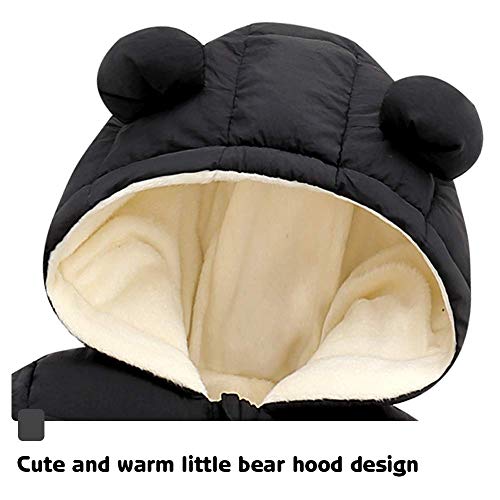 Fumdonnie recién nacido bebé niño traje de nieve niño niña pantalón de nieve ropa 0-3-6 meses abrigo de invierno