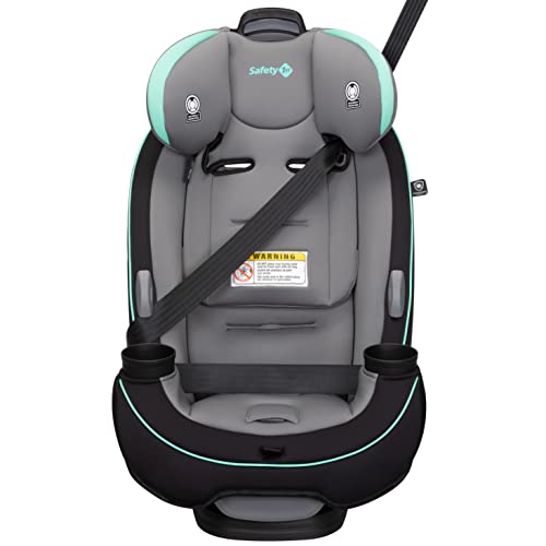 Safety 1st Grow and Go All-in-One Convertible Car Seat, Rear-facing 5-40 pounds, Forward-facing 22-65 pounds, and Belt-positioning booster 40-100 pounds, Aqua Pop, 1 Count (Pack of 1)