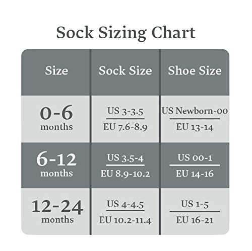 Fruit of the Loom Baby 6-Pack All Weather Crew-Length Socks, Mesh & Thermal Stretch - Unisex, Girls, Boys (0-6 Months, Grey)