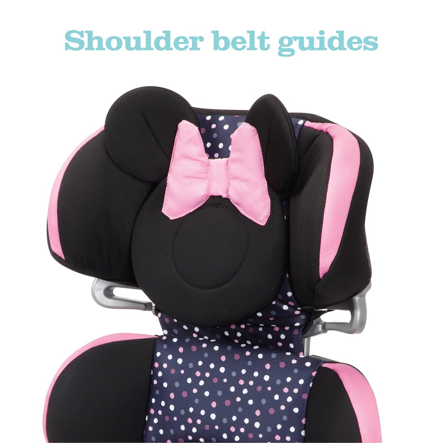 Baby Pronto! Belt-Positioning Booster Car Seat, Belt-Positioning Booster: 40–100 Pounds, Minnie Dot Party