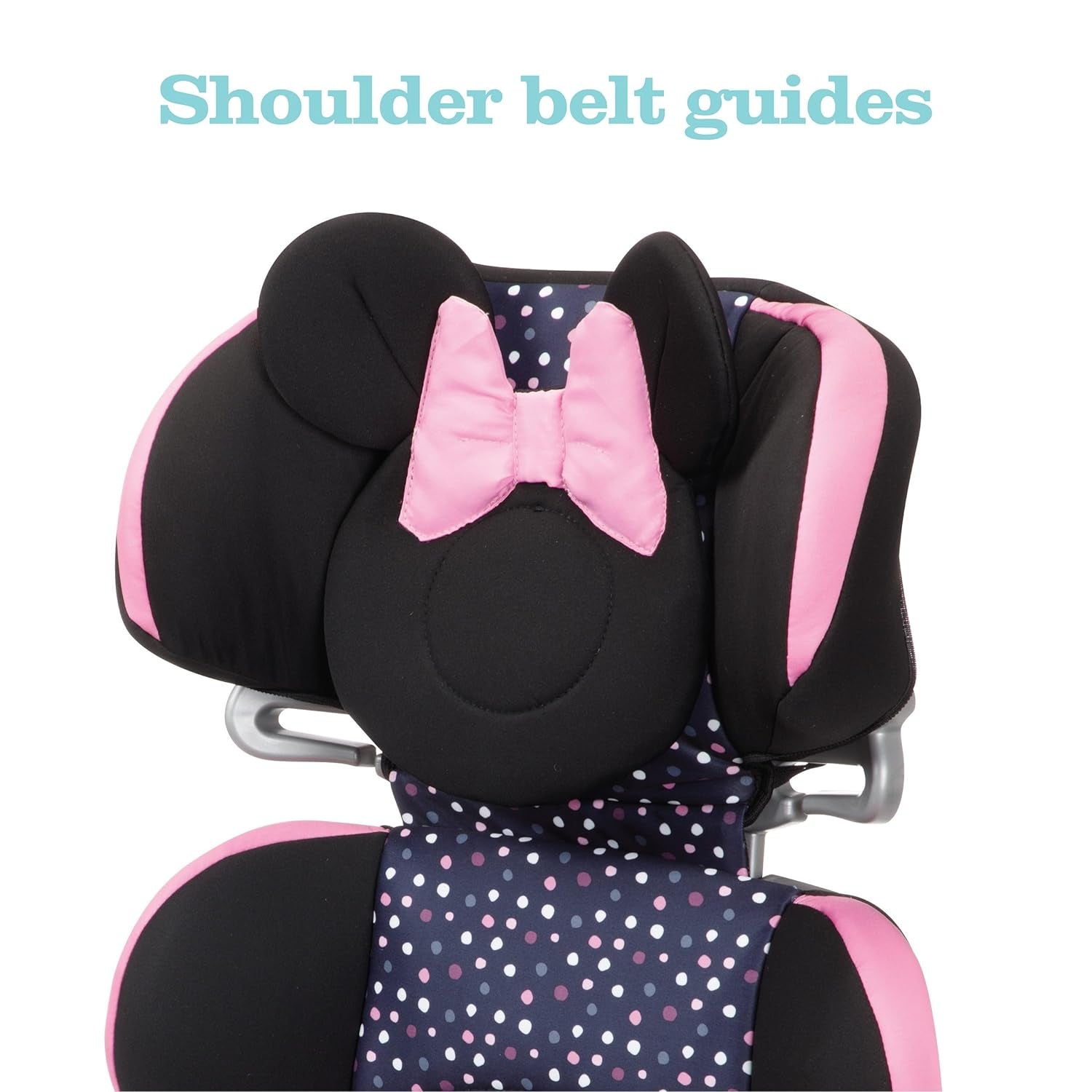 Baby Pronto! Belt-Positioning Booster Car Seat, Belt-Positioning Booster: 40–100 Pounds, Minnie Dot Party
