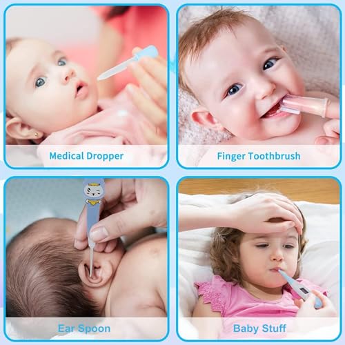 Kit de cuidado y cuidado de la salud del bebé para niños recién nacidos, kit de cuidado del bebé de seguridad mejorado de 36 piezas, juego de cuidado de la salud de la guardería para recién nacidos, productos para el cuidado del bebé