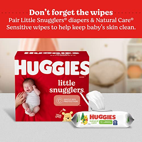 Huggies Size 6 Diapers, Little Snugglers Baby Diapers, Size 6 (35+ lbs), 96 Count (2 Packs of 48), Packaging May Vary