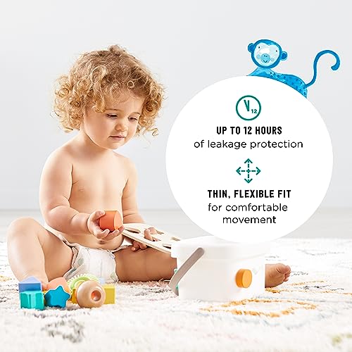 Marca Amazon: pañales Mama Bear Gentle Touch, hipoalergénicos, recién nacidos, 120 unidades (4 paquetes de 30)
