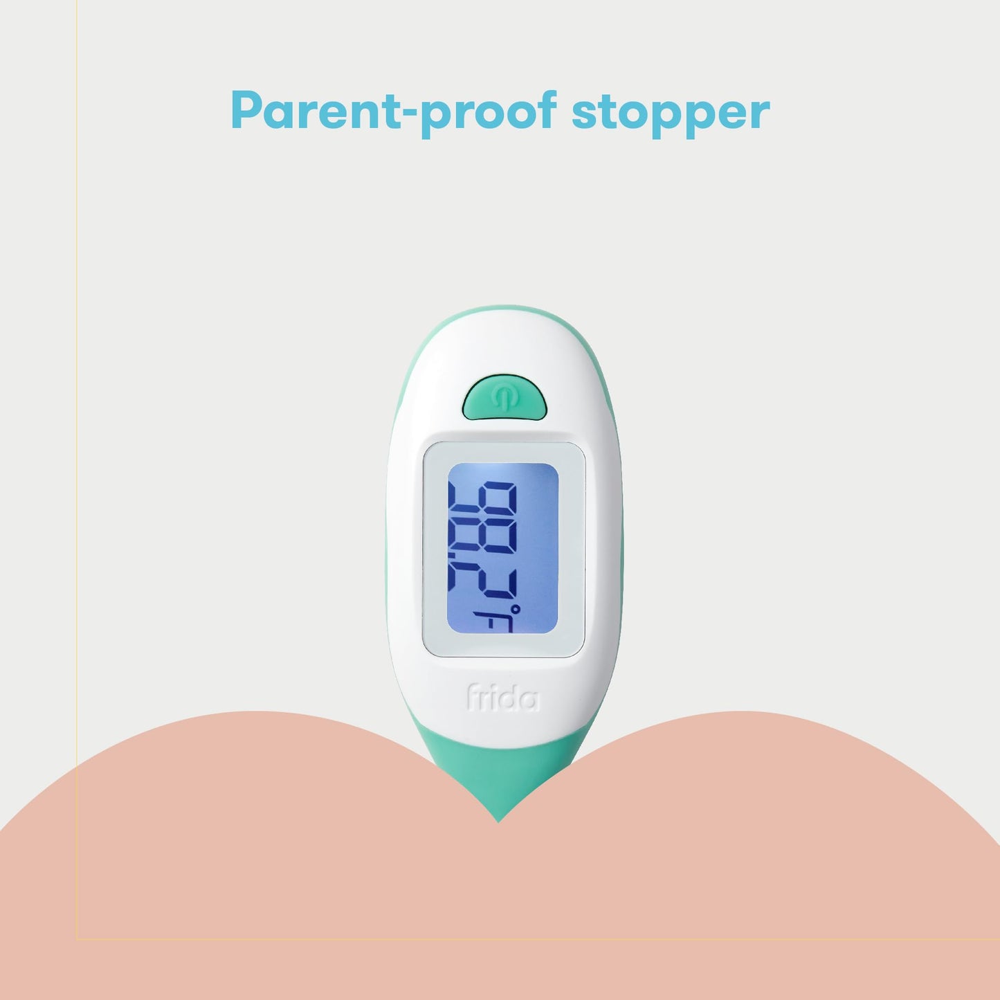 Termómetro para bebés Frida, Termómetro rectal para bebés, Termómetro digital para bebés para recién nacidos y bebés