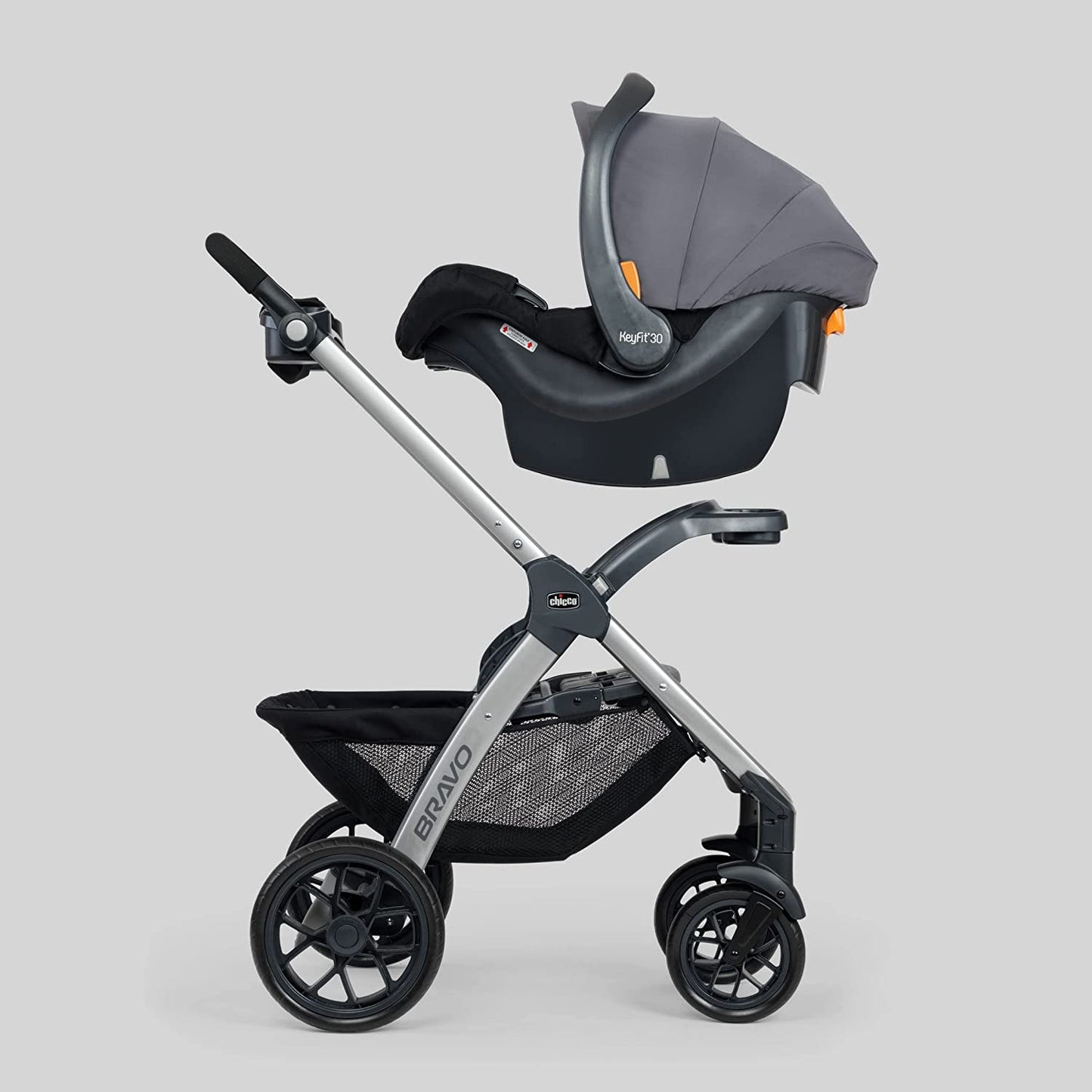 Bravo Trio Travel System - Ava | Grey