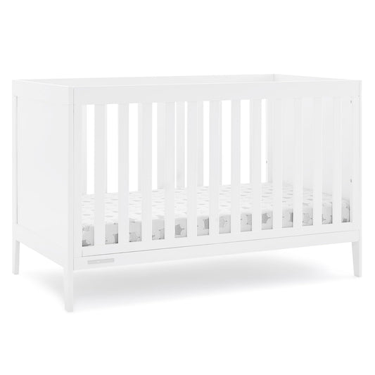 Cuna convertible 4 en 1 Delta Children Hayes - Certificación Greenguard Gold, Bianca White