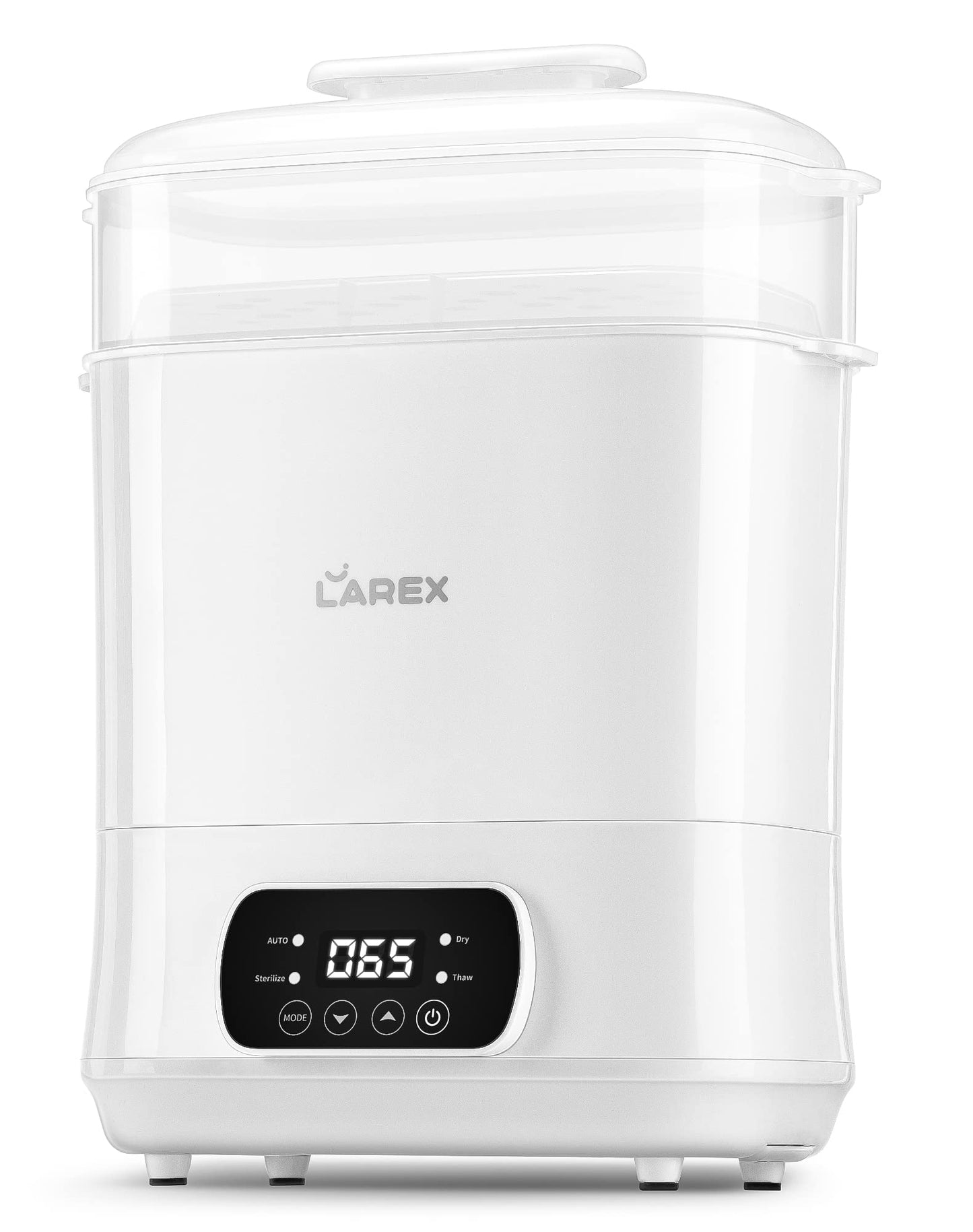 Esterilizador de biberones,Esterilizador y secador de biberones de vapor eléctrico,Desinfectante de biberones 4 en 1,Ajuste universal para todos los artículos de bebé,Accesorios para extractores de leche