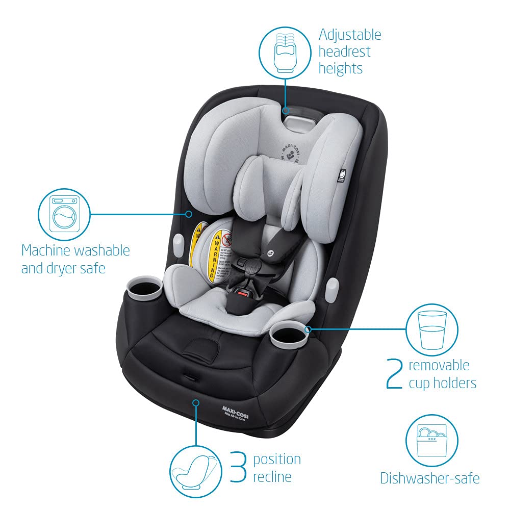 Maxi-Cosi Pria™ All-in-1 Convertible Car Seat, After Dark