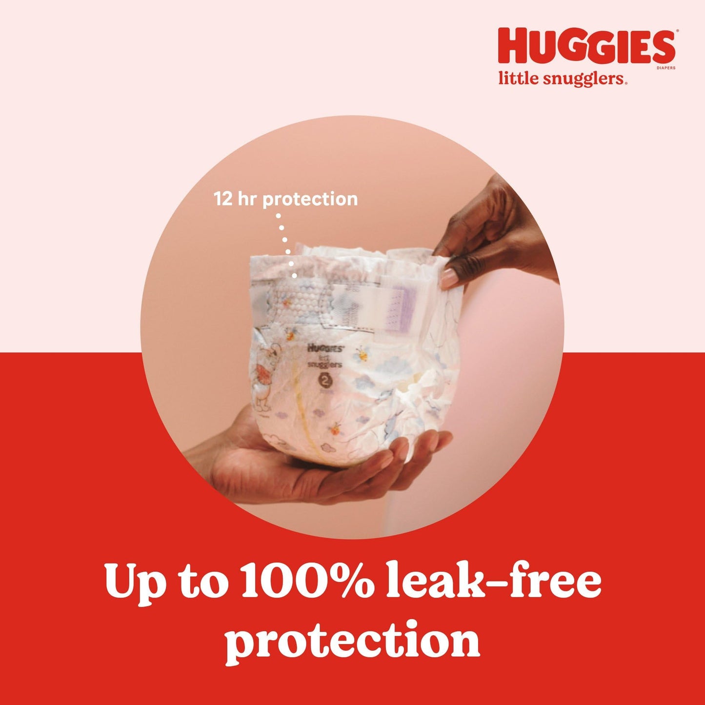Huggies Size 6 Diapers, Little Snugglers Baby Diapers, Size 6 (35+ lbs), 96 Count (2 Packs of 48), Packaging May Vary