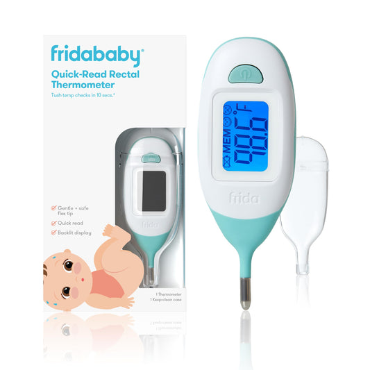 Termómetro para bebés Frida, Termómetro rectal para bebés, Termómetro digital para bebés para recién nacidos y bebés