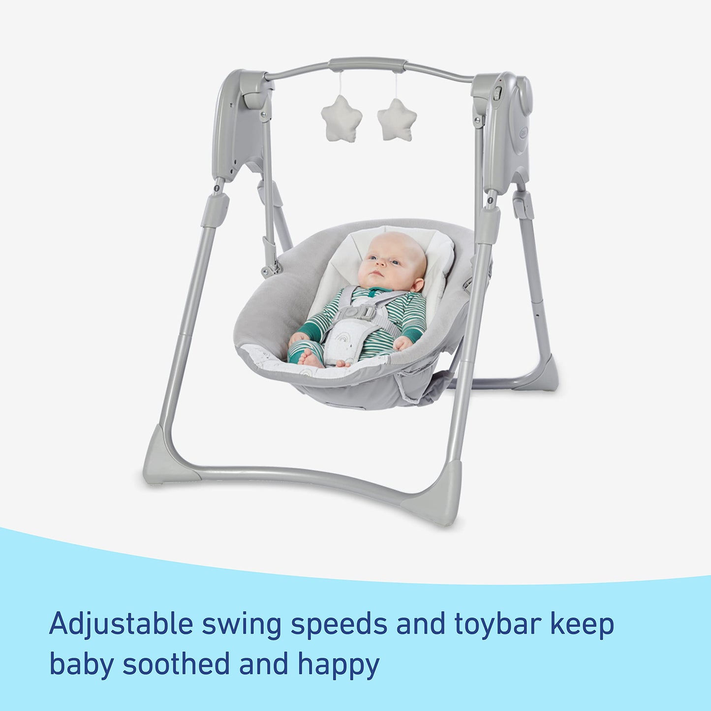 Columpio compacto para bebés Graco® Slim Spaces™